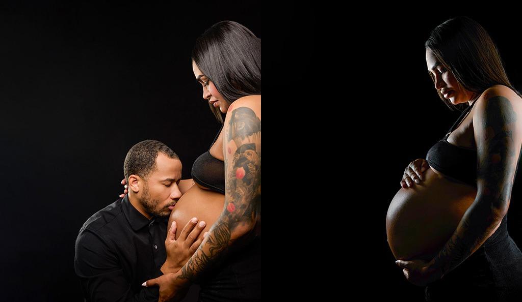 m carter photography maternity portraits shot on location.